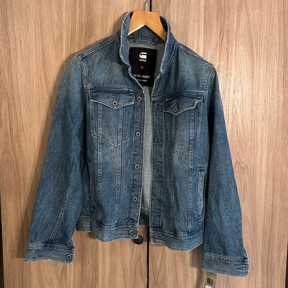 G-Star RAW Men’s blue denim jacket size M